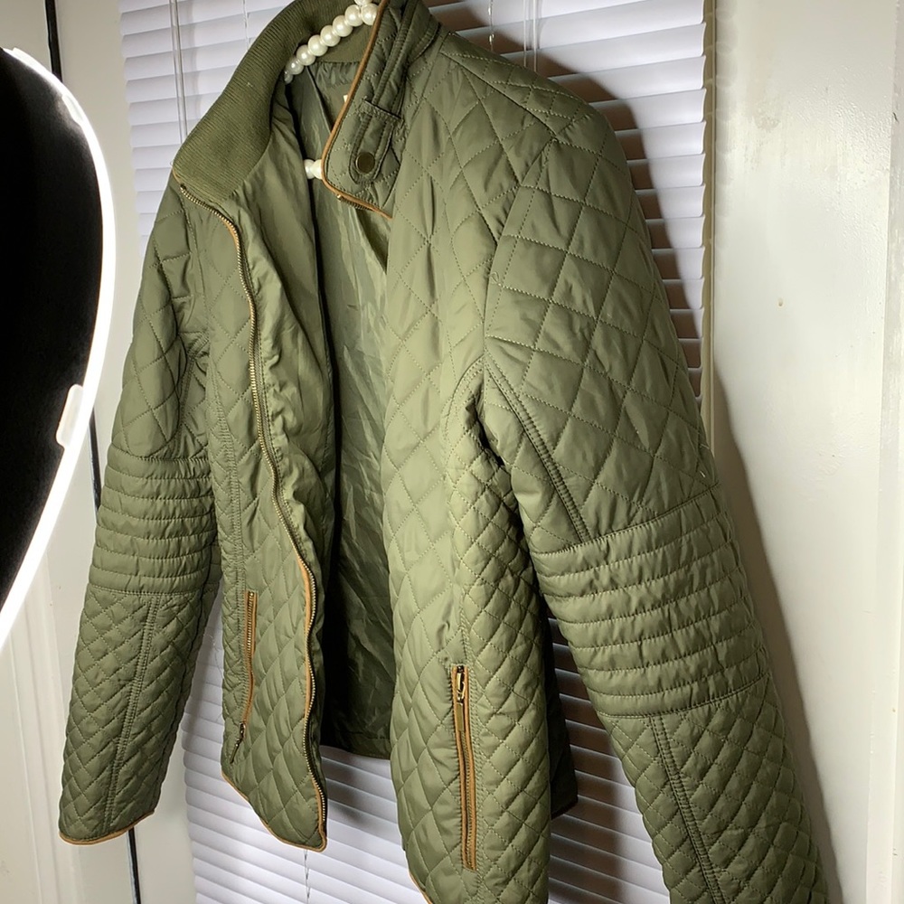 Olive green jacket
